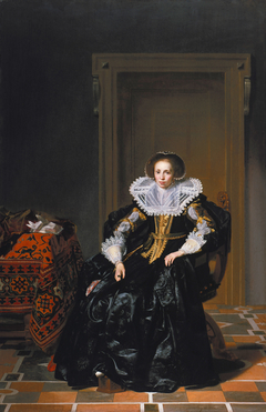 Portrait of a Lady by Thomas de Keyser