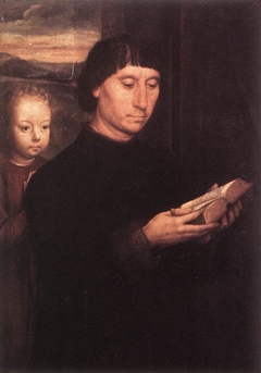 Portrait of a Male Donor by Hans Memling