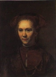 Portrait of a Young Girl by Rembrandt