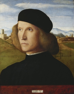 Portrait of a Young Man by Giovanni Bellini