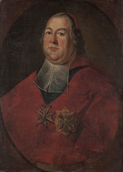 Portrait of Adam Ignacy Komorowski ? (1699–1759), bishop of Livonia, primate from 1748 by Anonymous