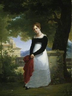 Portrait of Adélaïde-Sophie Cléret, Mme Tiolier c. 1817 by François-Édouard Picot