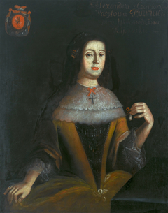 Portrait of Aleksandra Tyszkiewicz née Czartoryska (fl. ca. 1500), wife of the Kiev voivode by Anonymous