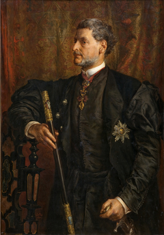 Portrait of Alfred Potocki by Jan Matejko