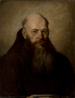 Portrait of Bishop Benjamin Szymański by Antoni Kolberg