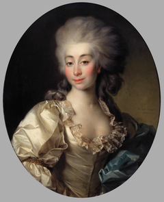 Portrait of Countess Ursula Mniszek by Dmitry Levitzky