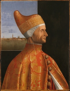 Portrait of Doge Leonardo Loredan by Vittore Carpaccio