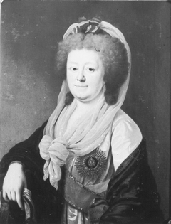 Portrait of Friederike von Anhalt-Zerbst (1744-1827), the last princess of the Zerbster line by Johann Friedrich August Tischbein