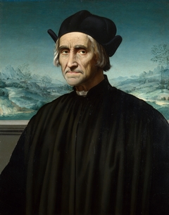 Portrait of Girolamo Benivieni by Ridolfo Ghirlandaio