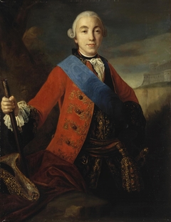 Portrait of Grand Duke Piotr Fiodorovich by Anonymous