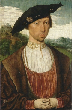 Portrait of Joost van Bronckhorst-Bleiswijk by Jan Mostaert