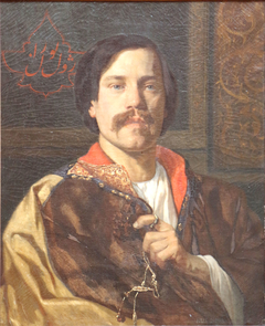 Portrait of Jules Laurens in a Syrian Coat by Jules Didier