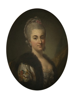 Portrait of Konstancja Poniatowska née Czartoryska by Per Krafft the Elder