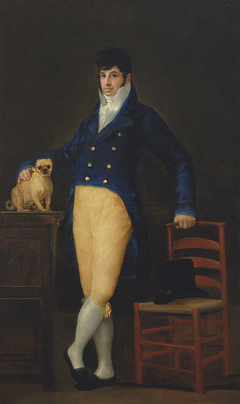 Portrait of Manuel García de la Prada by Francisco de Goya