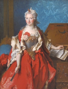 Portrait of Marguerite de Sève by Nicolas de Largillière