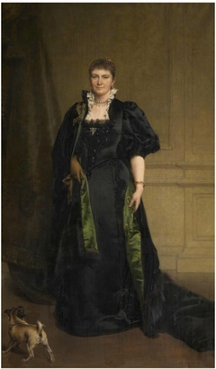 Portrait of Mrs. Karel Ooms-van Eersel by Karel Ooms