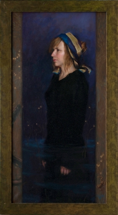 portrait of my sister by Hélène Delmaire