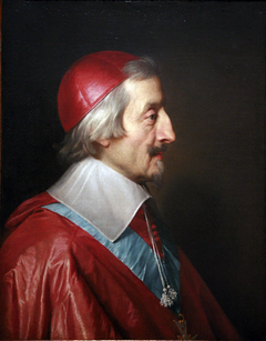 Portrait of Richelieu by Philippe de Champaigne by Philippe de Champaigne