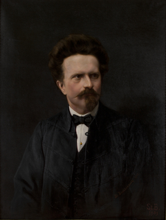 Portrait of Walery Rzewuski by Stanisław Bieńkiewicz