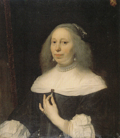 Portrait of Wilhelmina van Bronckhorst by Bartholomeus van der Helst