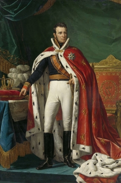 Portrait of William I, King of the Netherlands by Joseph Paelinck