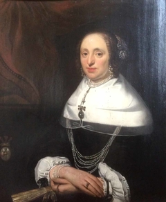 Portret van Lisck van Wissema by Wybrand de Geest