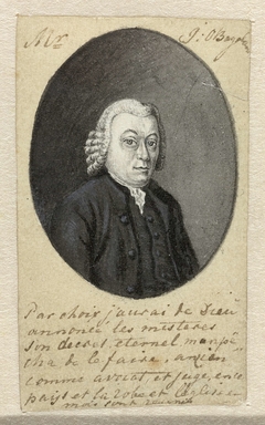 Portret van Mr. Jan Otto Bagelaar by Ernst Willem Jan Bagelaar