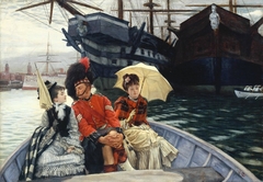 Portsmouth Dockyard by James Tissot