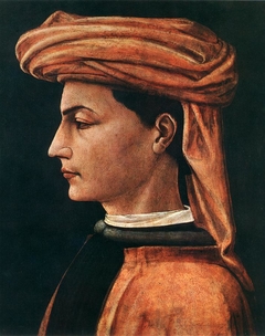 Profile of a man by Paolo Uccello