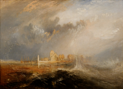 Quillebeuf, Mouth of the Seine by J. M. W. Turner