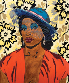 Qusuquzah, une tres belle negresse #2 by Mickalene Thomas