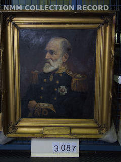 Rear-Admiral Sir William Wharton (1843-1905) by Harry M Allen