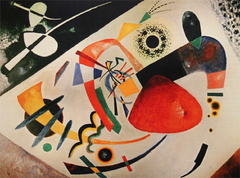 Red Spot II by Wassily Kandinsky