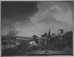 Reitergefecht by Philips Wouwerman