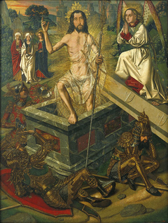 Resurrection of Christ by Bartolomé Bermejo