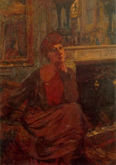 Retrato de Madame La Fontaine by Édouard Vuillard