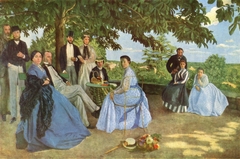 Réunion de famille by Frédéric Bazille