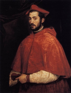 Ritratto del cardinale Alessandro Farnese by Titian