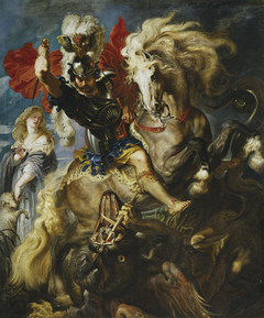 Saint George and the Dragon by Peter Paul Rubens