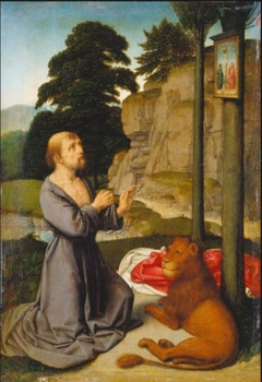 Saint Jerome in the Wilderness by Gerard David