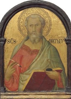 Saint Matthew by Simone Martini