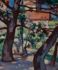 Samuel John Peploe - Landscape, Cassis - ABDAG003850 by Samuel Peploe