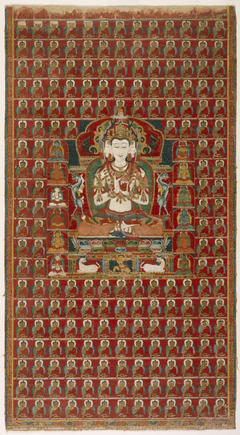 Sarvavid Vairochana, From a Set of the Five Jina Buddhas, based on Complete Purification of All Evil Rebirths (Sarva Durgati Parishodana Tantra) by Anonymous