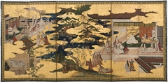 Scene from "The Tale of Genji": from the chapter "The Maiden" by Anonymous