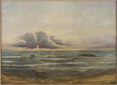 Sea at Biarritz by Cyprian Lachnicki