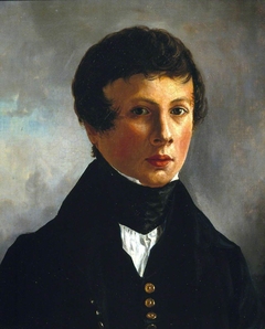 Self-Portrait at the Age of 14 by Alfred Stevens