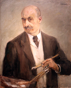 self-portrait by Max Liebermann