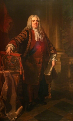 Sir Robert Walpole, 1st Earl of Orford, KG, MP (1676-1745) by Anonymous