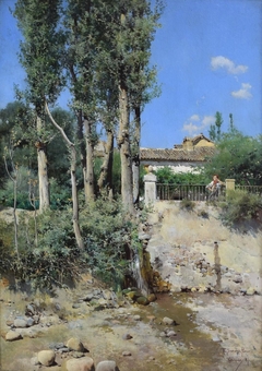 Spanish Landscape by Emilio Sánchez-Perrier