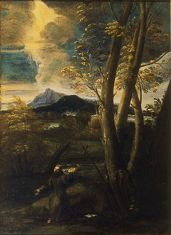 St. Francis in Ecstasy by Salvator Rosa